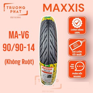 Vỏ lốp xe máy MAXXIS MA-V6 Gai xương cá 90/90-14 không ruột