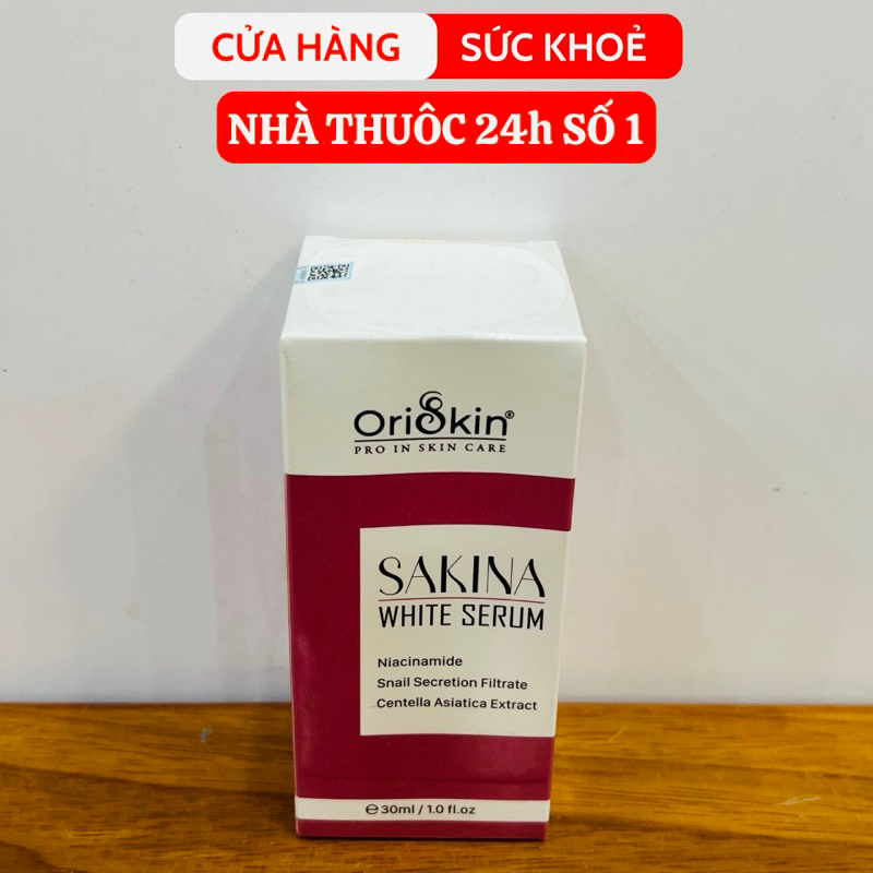 Serum Oriskin Sakina White Giúp Mờ Thâm Nách Khử Mùi Hôi Dưỡng Trắng Vùng Da