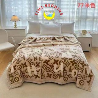Chăn nhung tuyết dày dặn, ấm áp cho mùa đông các mẫu mới năm 2024 nặng 4kg - Timibedding
