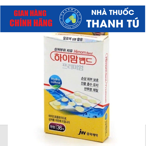 Himom band Miếng dán mụn Hàn Quốc ( 3 Vỉ *12m)