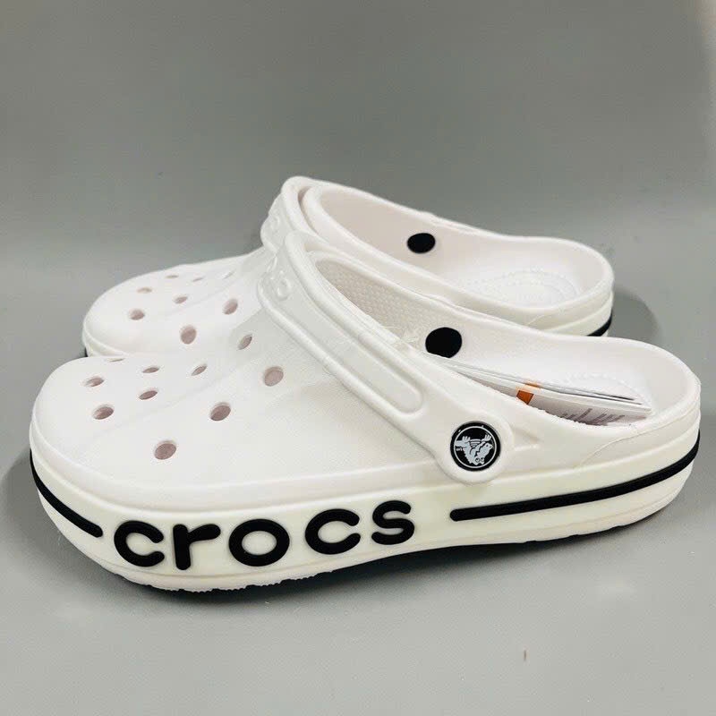 Dép Cross baya band clog Nam Nữ Viền Màu "Tặng Kèm 6Chram Size Nữ Ngẫu Nhiên" , Dép Sục Cross Unisex Màu Sắc Đa Dạng | BigBuy360 - bigbuy360.vn