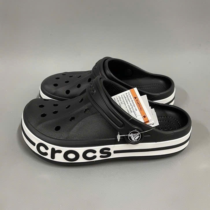 Dép Cross baya band clog Nam Nữ Viền Màu "Tặng Kèm 6Chram Size Nữ Ngẫu Nhiên" , Dép Sục Cross Unisex Màu Sắc Đa Dạng | BigBuy360 - bigbuy360.vn