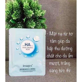 COMBO 10 Mặt nạ HA Images - Facial Mask - Hyaluronic Acid Siêu Cấp Ẩm, Dưỡng Trắng