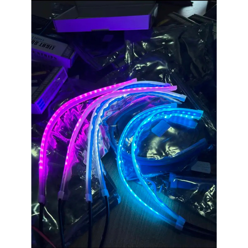 Dây led chạy đuổi audi trang trí xe điện 12v chống nước tuyện đối