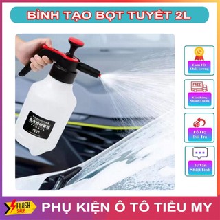 Bình Tạo Bọt Tuyết Cầm Tay Tiện Dụng Với 3 Chế Độ Phun Rửa Xe Hơi, Xe Máy Loại 2 Lít