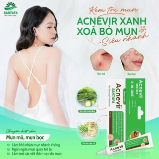 (Combo 2 tuýp) Kem mụn Acnevir xanh, hỗ trợ trị mụn, giảm và ngăn ngừa mụn trứng cá, mụn đỏ và mụn bọc