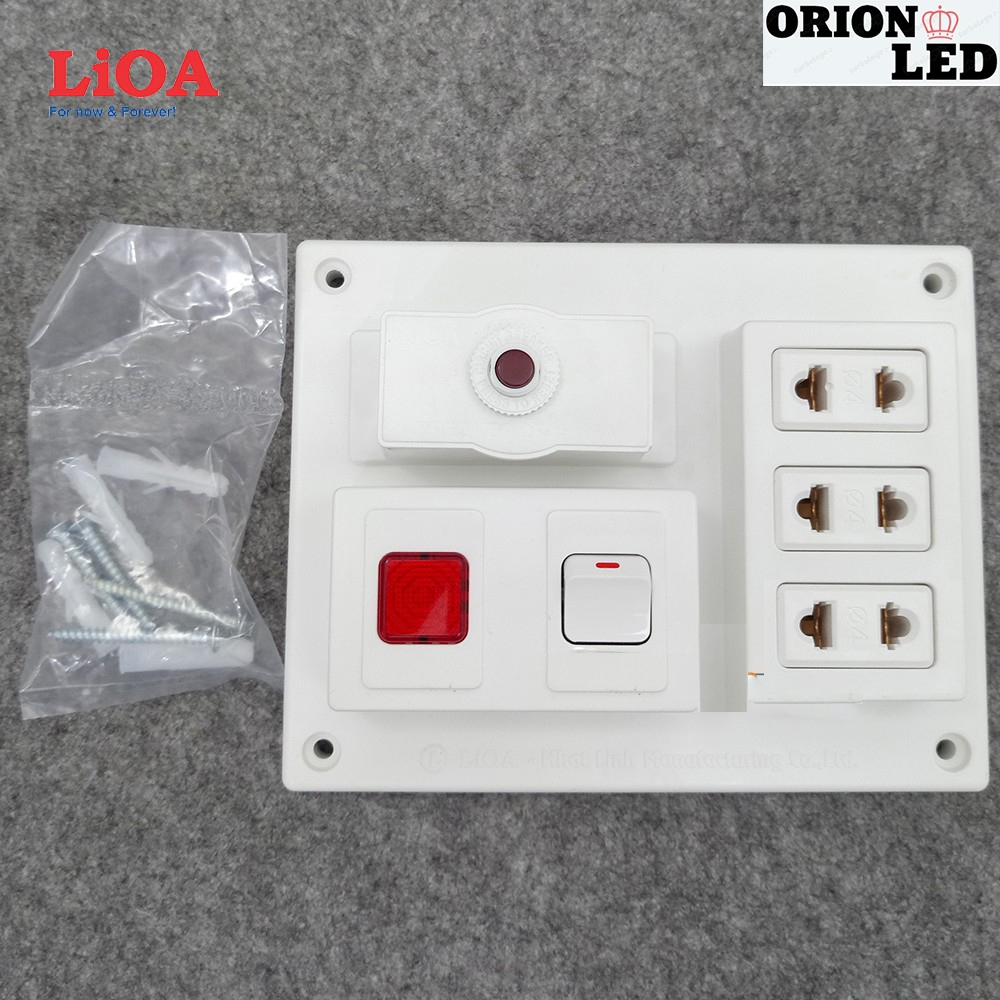 Bảng điện nổi LiOA 15A . Hàng LiOA chính hãng. Bảo hành 2 năm tại nhà máy