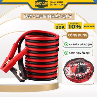 Dây Câu Bình ẮC QUY Ô TÔ Loại 2000A - Dây Dài 4M -1997 CAR