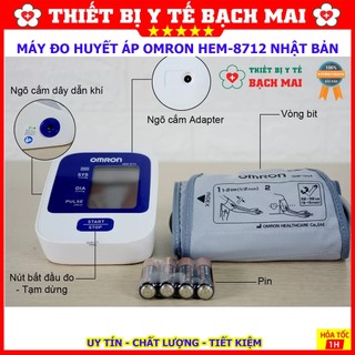 Máy Đo Huyết áp Omron HEM-8712 [CHÍNH HÃNG NHẬT BẢN]