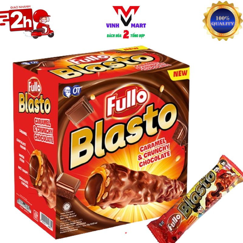 Bánh Quế Fullo Blasto Phủ Socola Hộp 270 Gam