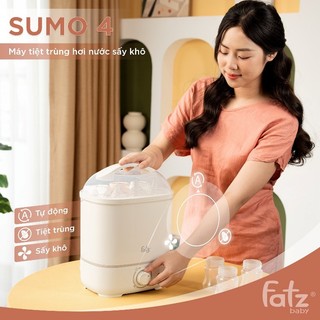 Máy tiệt trùng hơi nước và sấy khô cao cấp fatz fatzbaby sumo 4 fb4916bk - sumo 4 plus fb4922bk - sumo 6 plus fb4970bt
