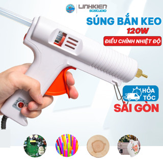 Súng Bắn Keo Nến Silicon Nhiệt Độ Cao 120W Công Suất Cao Máy Bắn Keo Nến gói quà dán thùng carton