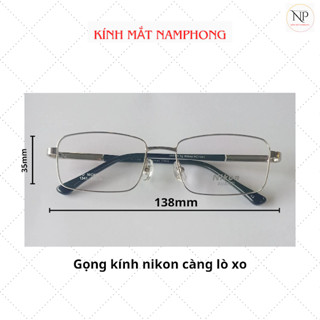 Kính đọc sách xem điện thoại ,kính viễn thị lão thị gọng NIKON [ càng lo xo] [tròng midas hàn quốc]