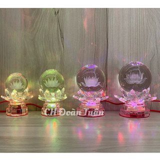 MỘT ĐÔI ĐÈN THỜ PHA LÊ QUẢ CẦU 14CM