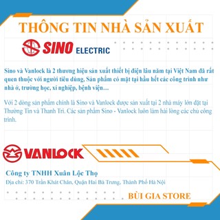 Mặt 3 lỗ công tắc Sino Vanlock S183/X (Seri S18)