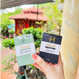 Soap Tắm Trắng Da Glutatione và Licorice Làm Sáng Mịn Dùng Cho Da Và Body