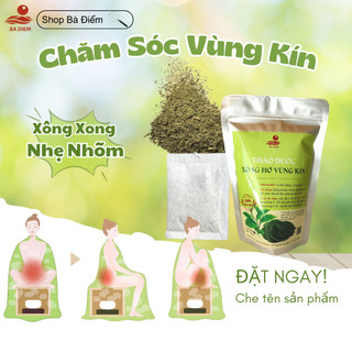  Bột Ngâm Phụ Khoa Xông Vùng Kín Sau Sinh - Làm Hồng Vùng Kín Sạch Huyết Trắng Hết Ngứa GiảmViêm -Shop Bà Điểm 