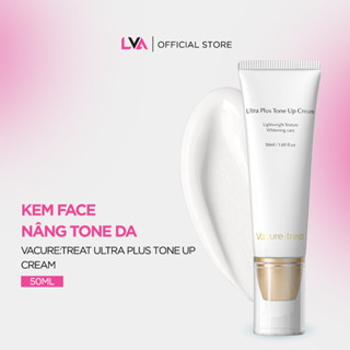 (TẶNG Son tint 02 Cosy pink) Kem Face Nâng Tông Da Vacure:treat Ultra Plus Tone Up Cream 50ml