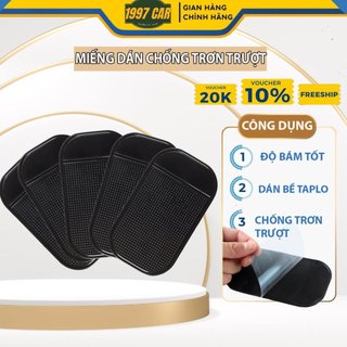 Miếng Dán Chống Trượt Trên Ô Tô - Chất Liệu Silicon Mềm Dẻo