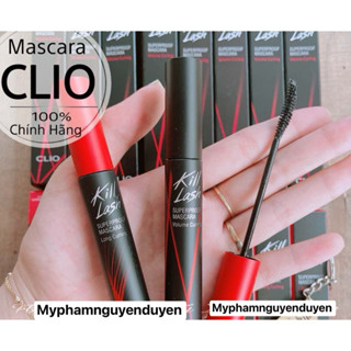Chuốt mi Clio Kill Lash Làm Cong Mi, Chống Trôi  Superproof Mascara 7G [Chính Hãng]