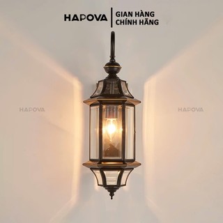 Đèn gắn tường bằng đồng cao cấp HAPOVA OFIGA 6018 + Tặng kèm bóng led A60