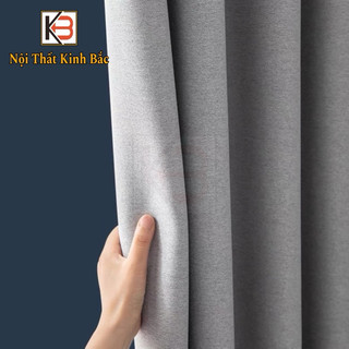    RÈM SIZE LỚN KB03   Rèm cửa chính vải thô dệt 5 lớp rèm cửa phòng khách siêu cản nhiệt 