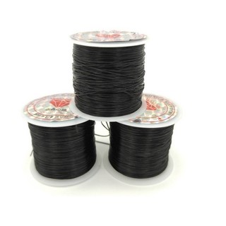 Chỉ nối tóc cao cấp cuộn dày, bền dai có nâu và đen kèm kéo cắt chỉ _TDCN