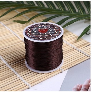 Chỉ nối tóc cao cấp cuộn dày, bền dai có nâu và đen kèm kéo cắt chỉ _TDCN