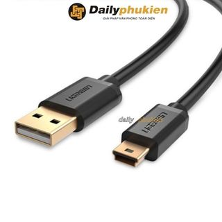 Cáp dữ liệu USB sang mini USB dài 1.5m chính hãng UGREEN 10385 , mini usb to usb xịn dailyphukien