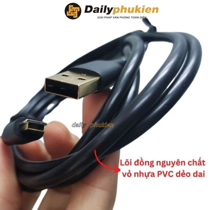 Cáp dữ liệu USB sang mini USB dài 1.5m chính hãng UGREEN 10385 , mini usb to usb xịn dailyphukien
