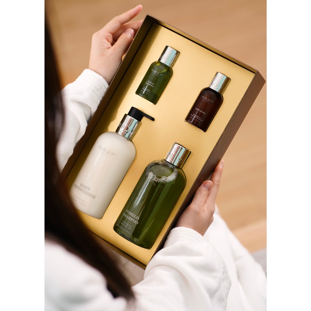 (Mua 2 Tặng 2) Bộ Gội Xả Ngăn Rụng - Phục Hồi Tóc ViJully Cosmetic