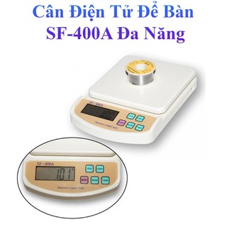 Cân Điện Tử SF-400A Đa Năng Tặng Kèm 2 Pin AA
