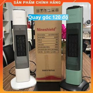 Quạt sưởi gốm Nineshield KB-6502 công suất 2000W, Máy sưởi ấm Ceramic Camel/Bear quạt sưởi cho bé xách tay đa năng