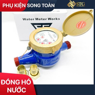 Đồng Hồ DN15 (21) Đo Nước FG Sạch Sinh Hoạt - Chất Liệu Gang Lắp Đặt Phòng Trọ Nhà Dân Dụng