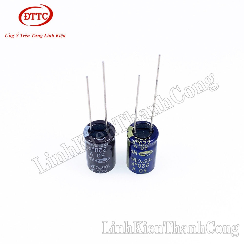 Tụ 220uF 50V