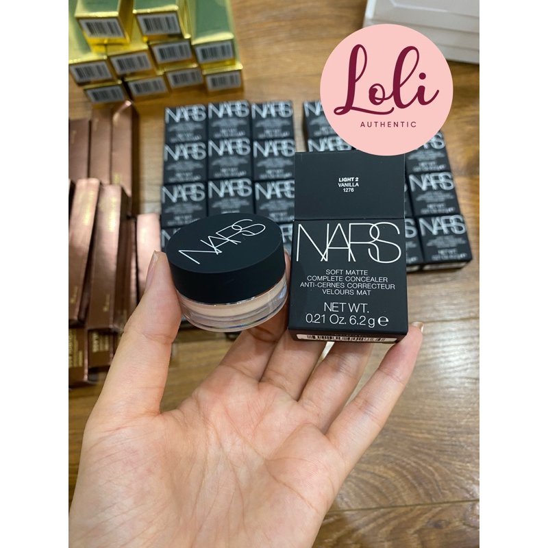 [MADE IN USA] NARS Che Khuyết Điểm Dạng Kem Đặc NARS Soft Matte Complete Concealer 6,2g