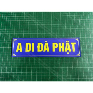 [CHỮ NGANG] Decal dán A Di Đà Phật dán tường,cột điện..