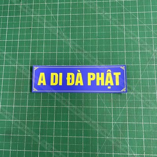 [CHỮ NGANG] Decal dán A Di Đà Phật dán tường,cột điện..