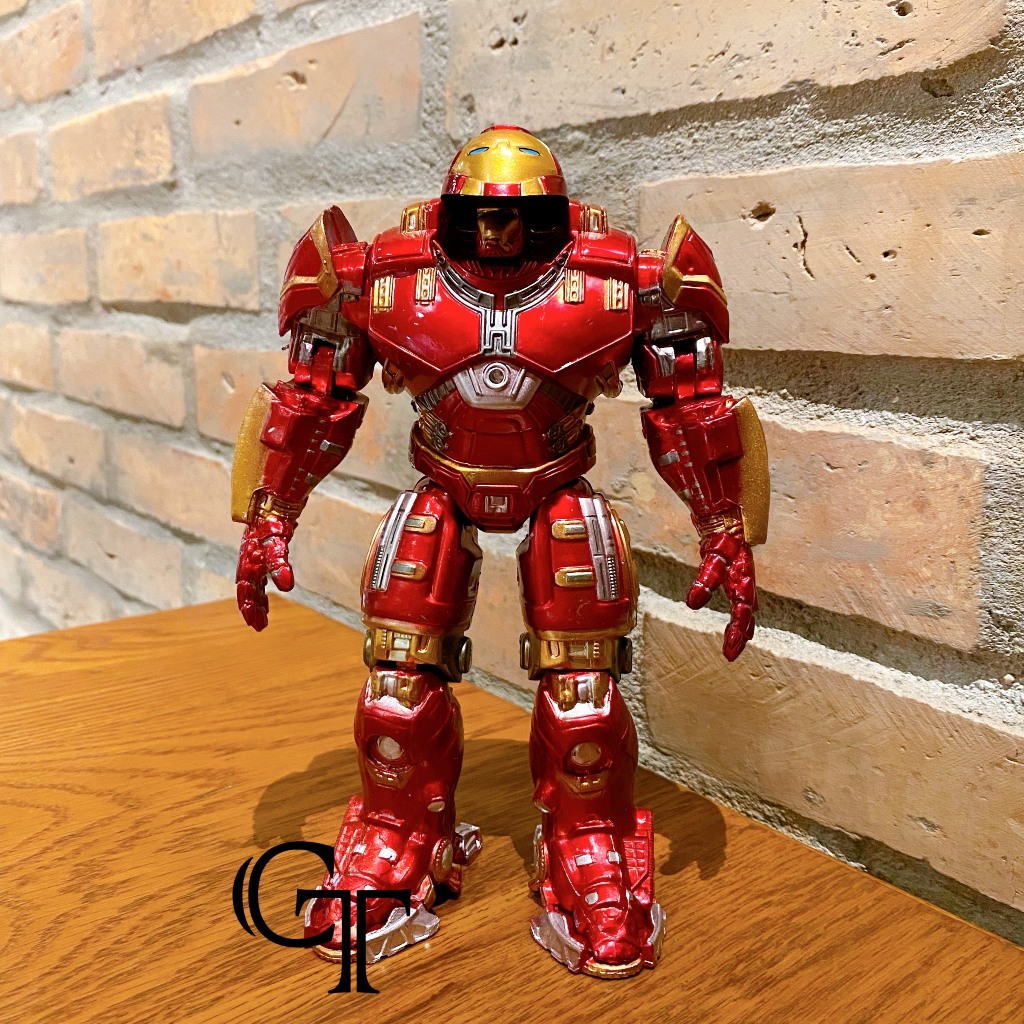 Mô hình figure | Mô hình Iron man giáp Hulk Buster | Loại có đèn | Size 18cm
