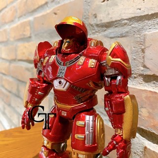 Mô hình figure | Mô hình Iron man giáp Hulk Buster | Loại có đèn | Size 18cm