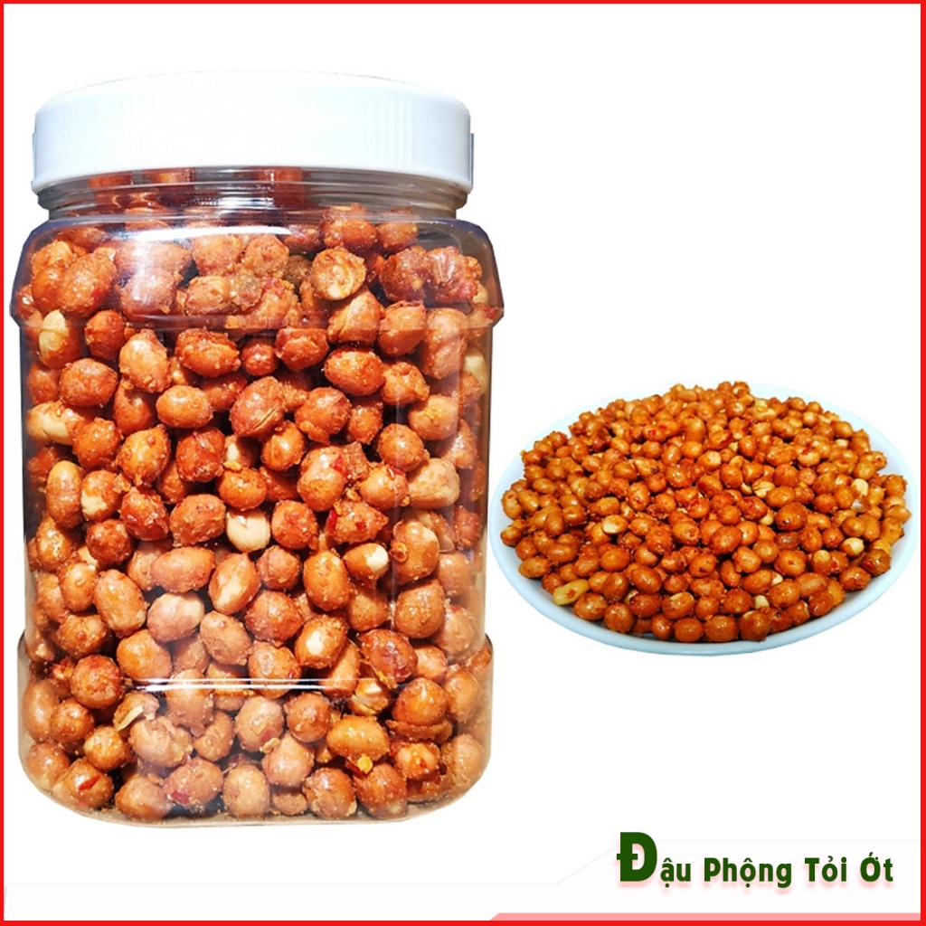 <HŨ 600g> ĐẬU PHỘNG TỎI ỚT