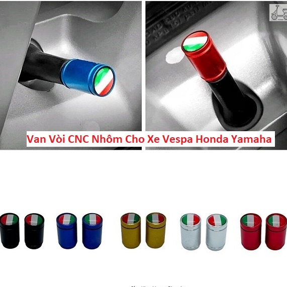 Van Vòi Cờ Ý Xe Máy Cao Cấp Full CNC