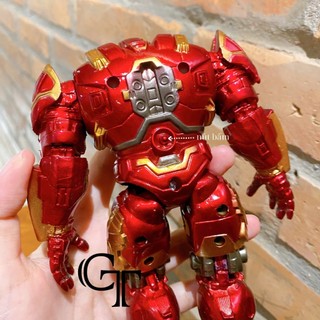 Mô hình figure | Mô hình Iron man giáp Hulk Buster | Loại có đèn | Size 18cm
