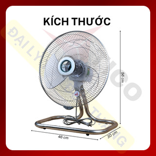 Quạt sàn TICO SB4 - Công suất 48W - Hàng chính hãng - Tiết kiệm điện - Bào hành 12 tháng - 100% motor đồng