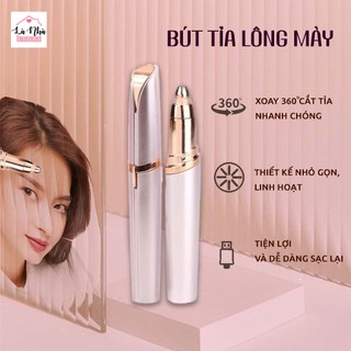  Bút tỉa lông mày thiết kế nhỏ gọn tiện lợi đa năng tỉa lông mép mũi nách không gây đau rát. 
