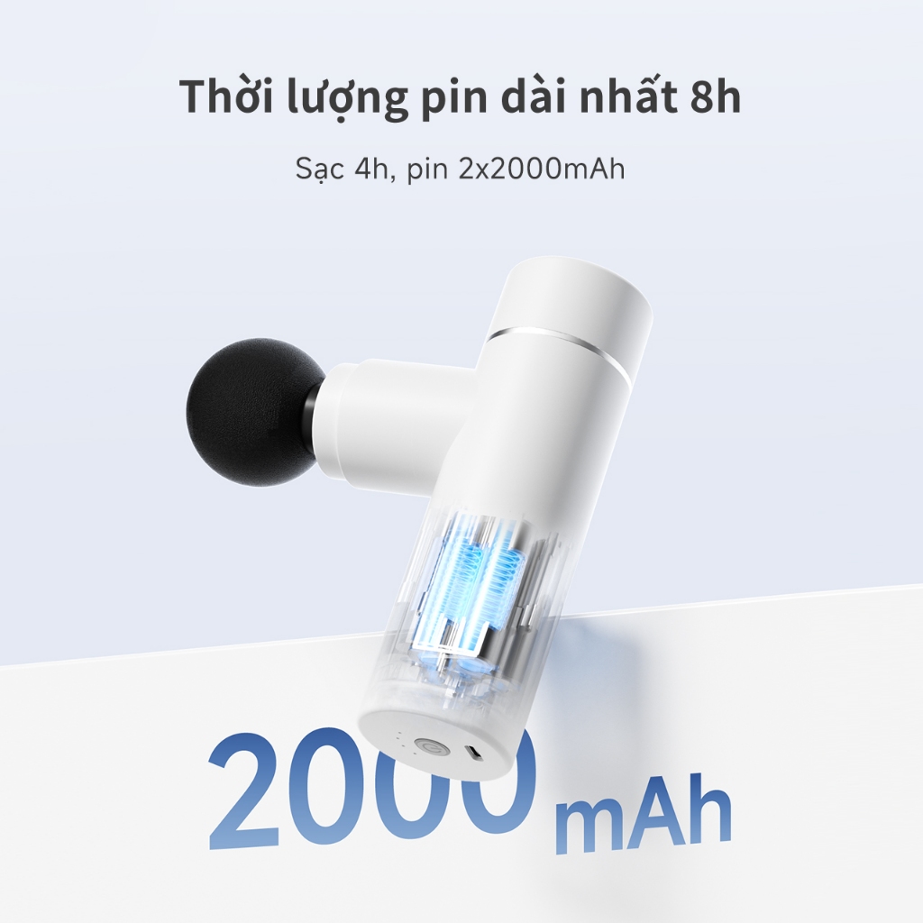Máy Massage Cầm Tay Mini Simplus 4 đầu JMQH001 - Bảo Hành 1 Năm 1 Đổi 1 | BigBuy360 - bigbuy360.vn