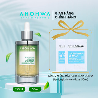 Serum Tinh Chất Phục Hồi Da AHOHAW Intern-Cure Calming Complex Ampoule 150ml - Giảm Mụn, Kiểm Soát Bã Nhờn, Làm Dịu Da