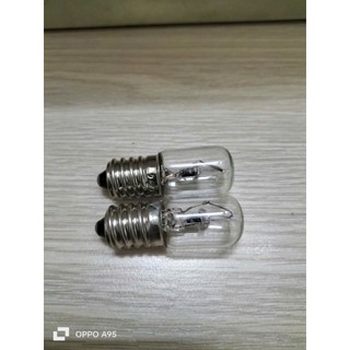 Combo 5 bóng đèn sợi đốt E14 24V 25W 15x48mm (Pilot lamps 24V 25W E14 15x48mm clear)
