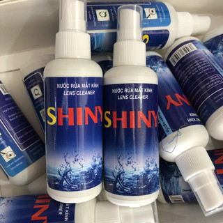 COMBO 5 Chai Nước Xịt Rửa Mắt Kính Dung Tích 100ML Shiny Dung Dịch Lau Mắt Kính Chuyên Dụng