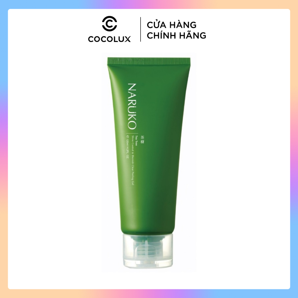 Tẩy Tế Bào Chết Da Mặt Naruko Tea Tree Cho Da Dầu Mụn 120ml